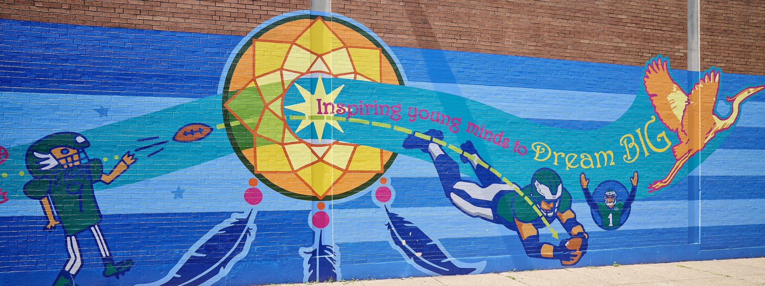 Exteriors of Horatio B Hackett School